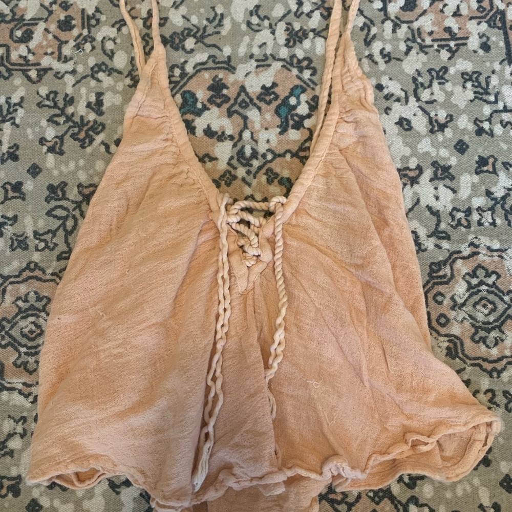 peach jens pirate booty tank top